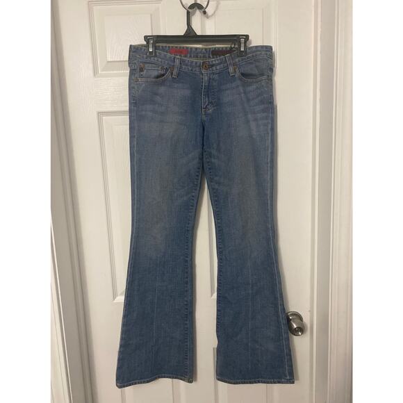 AG Adriano Goldschmied The Club Bootcut Jeans Womens 30r Blue Denim Made in USA - Picture 1 of 9